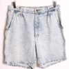 Bermuda Vintage Efecto Lavado Lejía "M/L"