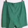Bermuda de Pinzas Vintage Verde "L"