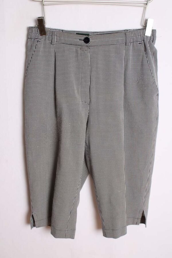 bermuda-mujer-vintage-verano-51.jpg Pantalón Capri Cuadros Vichy Vintage "M"