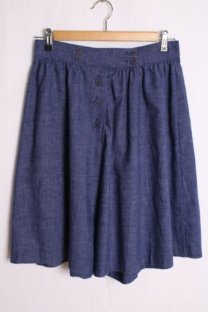 Bermuda Azul Jaspeada Vintage "S"