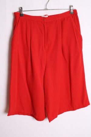 Bermuda Tiro Alto Vintage Roja "M/L"
