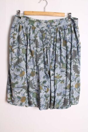 Bermuda Efecto Falda Vintage Frutas "XL"