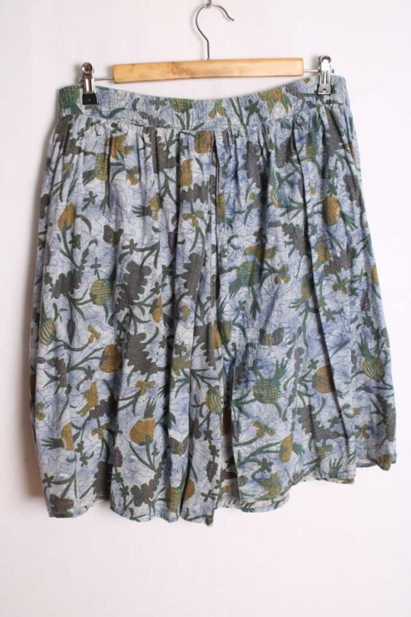Bermuda Efecto Falda Vintage Frutas "XL"