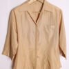 Blusa Vintage Beige Manga Francesa "M"