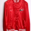 Bomber Satinada Roja Vintage Publix "XL"