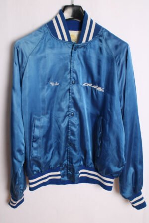 bomber-satinada-vintage.jpg Bomber Satinada Azul Vintage Cajun "L"