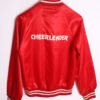 Bomber Satinada Vintage Roja Cheerleader "S"