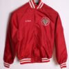 Bomber Satinada Vintage Roja "S"