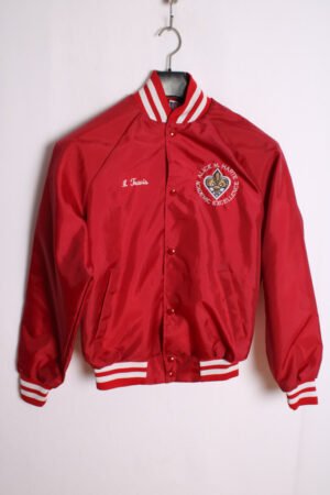 bomber-vintage-satinada-verano-47.jpg Bomber Satinada Vintage Roja "S"