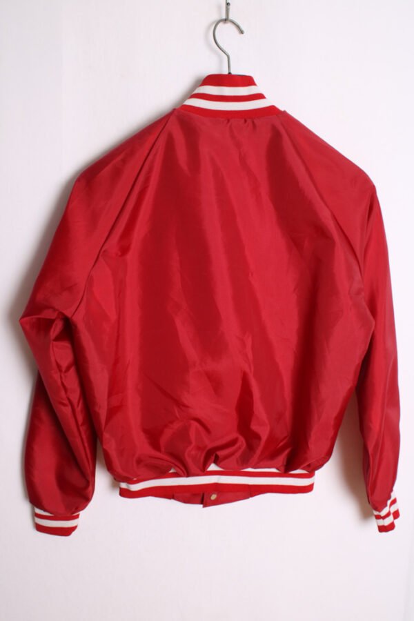 Bomber Satinada Vintage Roja "S"