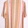 Blusa Vintage Rayas Color Pastel "M"