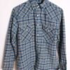 Camisa Wrangler Wester Cuadros Vintage "S"