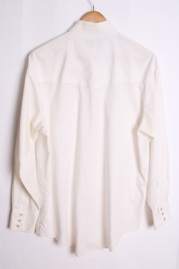 Camisa Western Vintage Blanca "L"