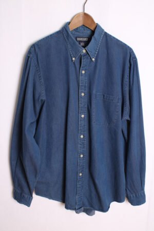 Camisa Denim Vintage Azul "XL"