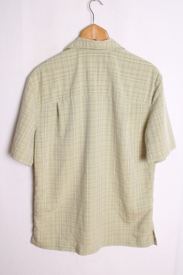 camisa-estampada-vintage_-61.jpg Camisa Hawaiana Vintage Cuadros Verdes "M"