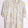 Camisa Pattern Vintage Tonos Grises "XL"