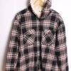 Camisa Vintage Cuadros con Capucha "2XL"