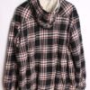 Camisa Vintage Cuadros con Capucha "2XL"