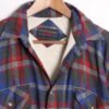 Sobrecamisa Franela Vintage Cuadros Grises "L"
