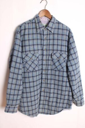 camisa-franela-guateada-vintage-66.jpg Sobrecamisa Franela Vintage Cuadros Azules "L"