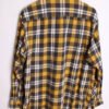 Camisa Franela Vintage Amarilla y Gris "XL"