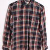 Camisa Franela Vintage Cuadros Azules "S"