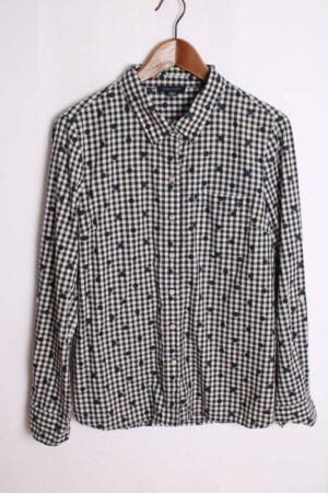 camisa-mujer-vintage_-1.jpg Camisa Vintage Tommy Hilfiger Lunares y Cuadros "M/L"