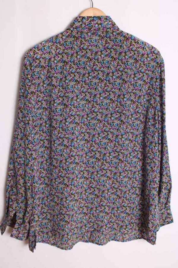 camisa-mujer-vintage_-35.jpg Camisa Vintage Estampado Flores Seda "L"