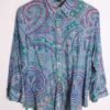 Camisa Ralph Lauren Paisley Vintage "L"