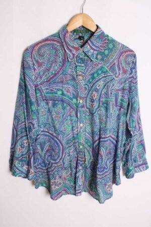 camisa-mujer-vintage_-63.jpg Camisa Ralph Lauren Paisley Vintage "L"
