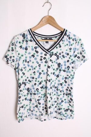 Camiseta Tommy Hilfiger Vintage  Flores "M" mujer