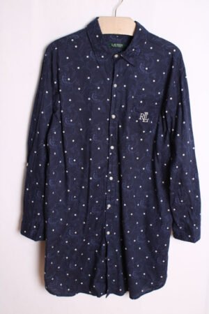 camisa-mujer-vintage_-72-1.jpg Camisa Larga Ralph Lauren Marino Vintage "M/L"