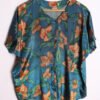 camisa-mujer-vintage_-91-1.jpg Blusa Petróleo Vintage con Flores "XL"