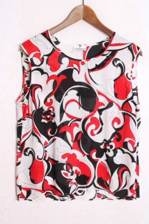 camisa-mujer-vintage_-91.jpg Top Vintage Psico Tricolor "L"