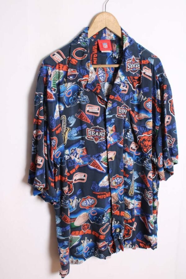 camisa print sport vintage usa-31 Camisa Hawaiana NFL Vintage Chicago Bears "2XL"