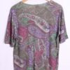 Camiseta Vintage con Estampado Paisley "M"