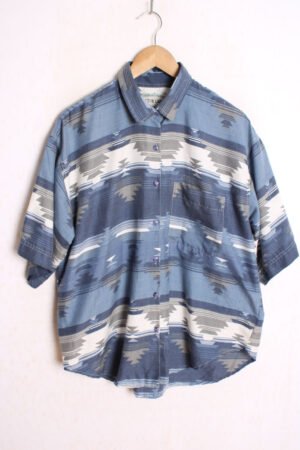 Camisa Vintage Estampado Navajo "2XL"