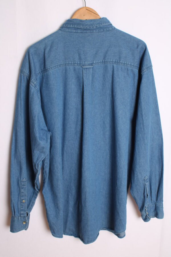 Camisa Denim Vintage Texas Longhorns "XL"