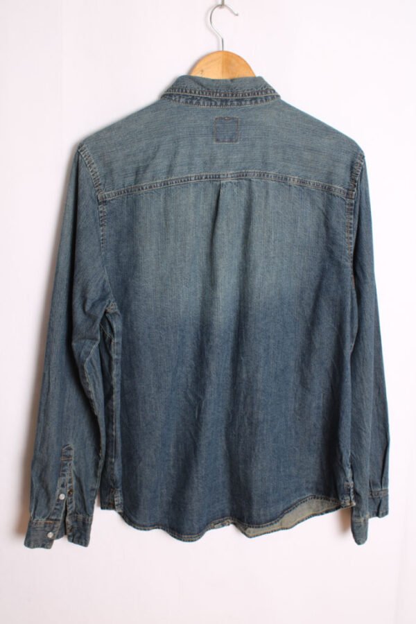 camisa-vaquera-vintage_-29.jpg Camisa Denim Azul Medio Vintage "L"