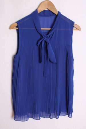 camisa-vintage-80s-mujer-57.jpg Blusa Plisada Sin Mangas y Plisada Vintage "M"