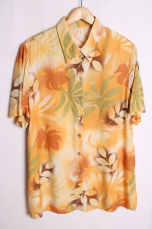 camisa-vintage-80s-mujer-63.jpg Camisa Estampada Vintage Arena "XL"