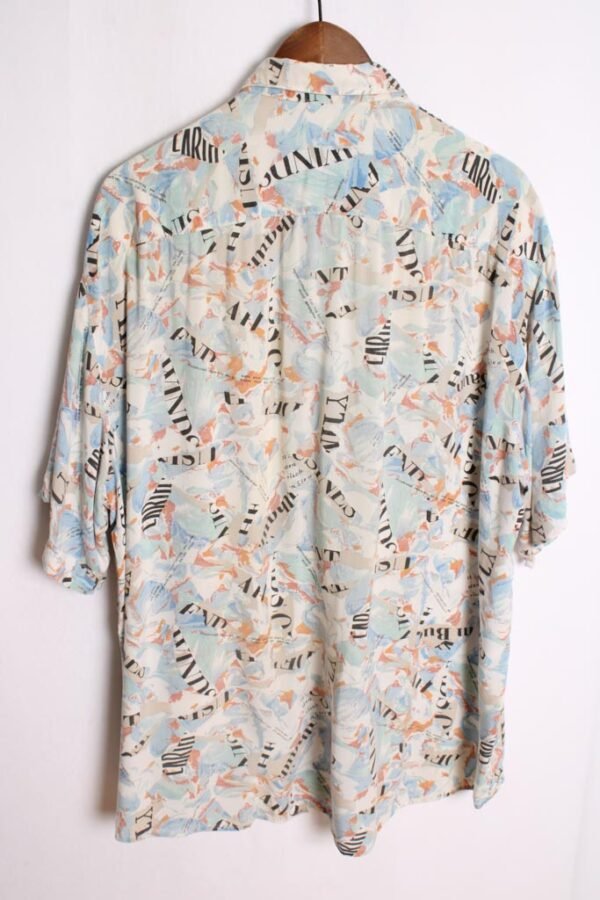 Camisa Vintage Crazy con Letras "2XL"