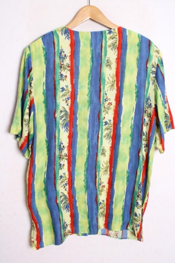 Blusa Print Vintage en Colores Block "XL"