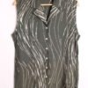 Camisa sin Mangas Vintage Verde "M"