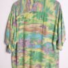 Camisa Crazy Print Style Vintage Tonos Flúor "XL"