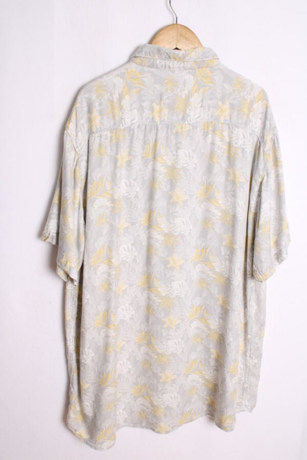 Camisa Print Hawaiano Vintage Gris CAPTAIN "L"