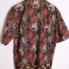 Camisa Estampado Indonesio Vintage Azul "M"