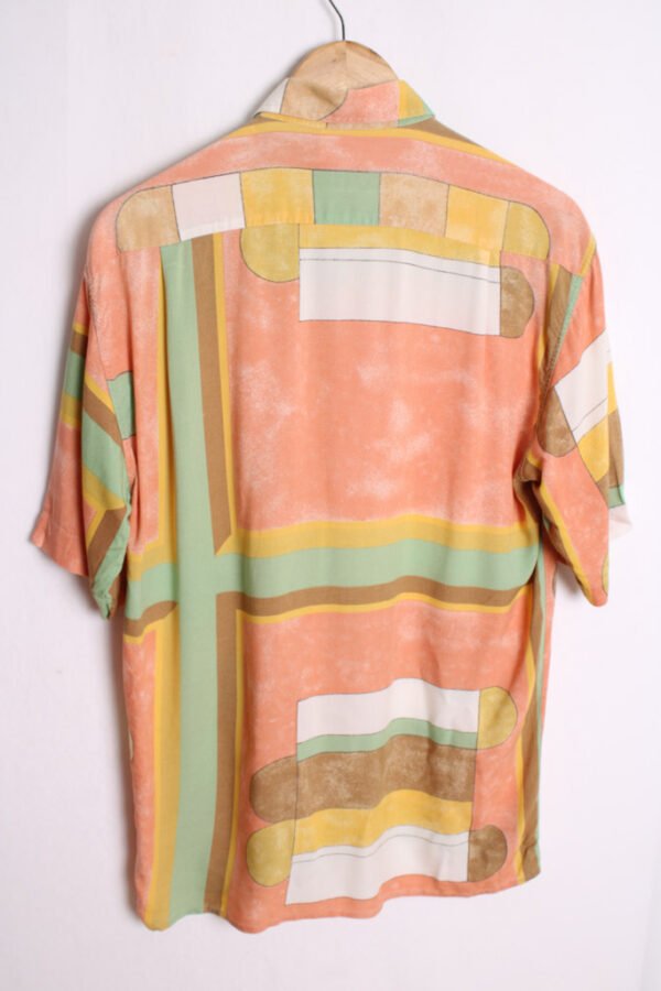 Camisa Crazy Print Style Vintage Pastel "M"