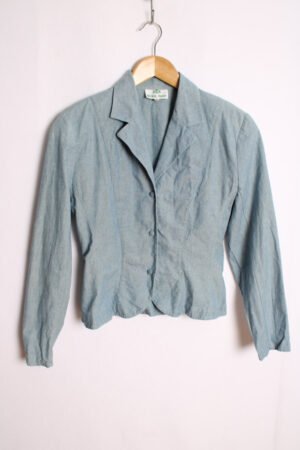 camisa-vintage-mujer-27.jpg Top Blazer Vintage Denim "S"