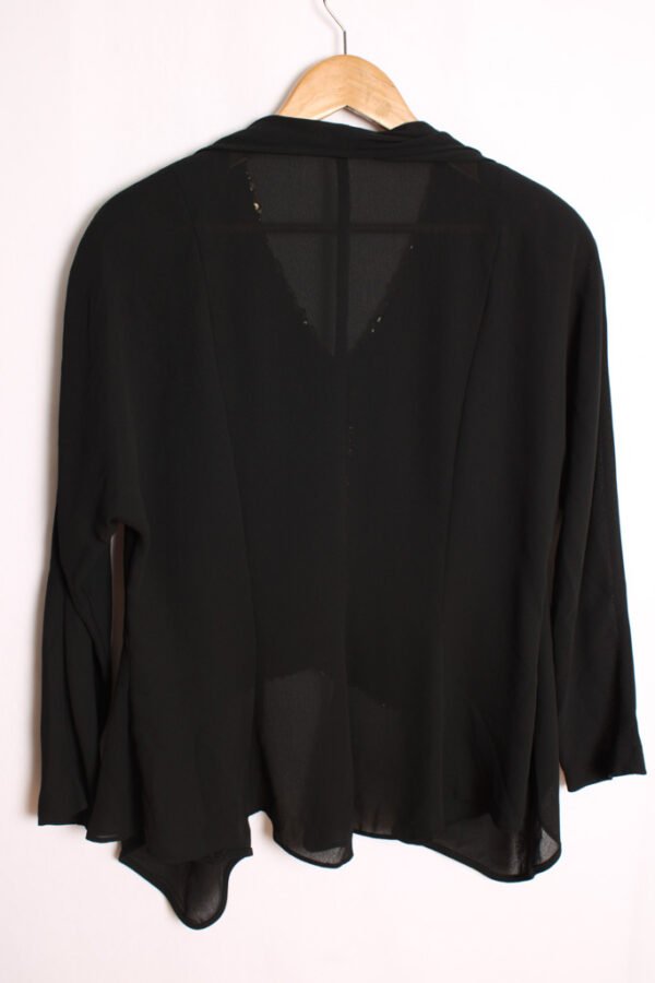 Blusa Efecto Chaleco Lentejuelas Vintage "L/XL"